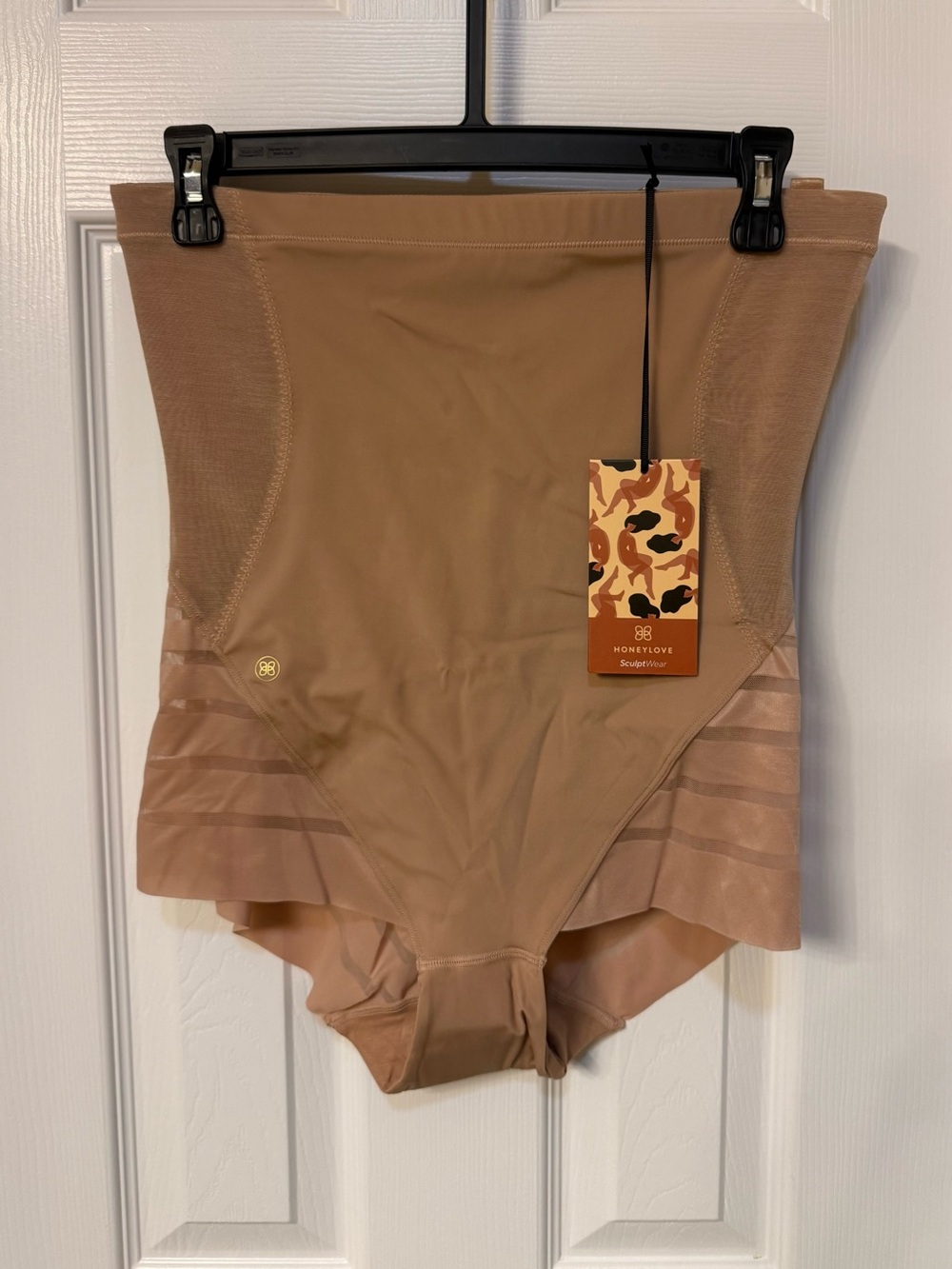 NWT Honeylove Super Power Brief 1X (Nude)